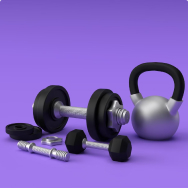 Dumbbells, barbells and weights